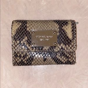 Michael Kors Snakeskin Wallet